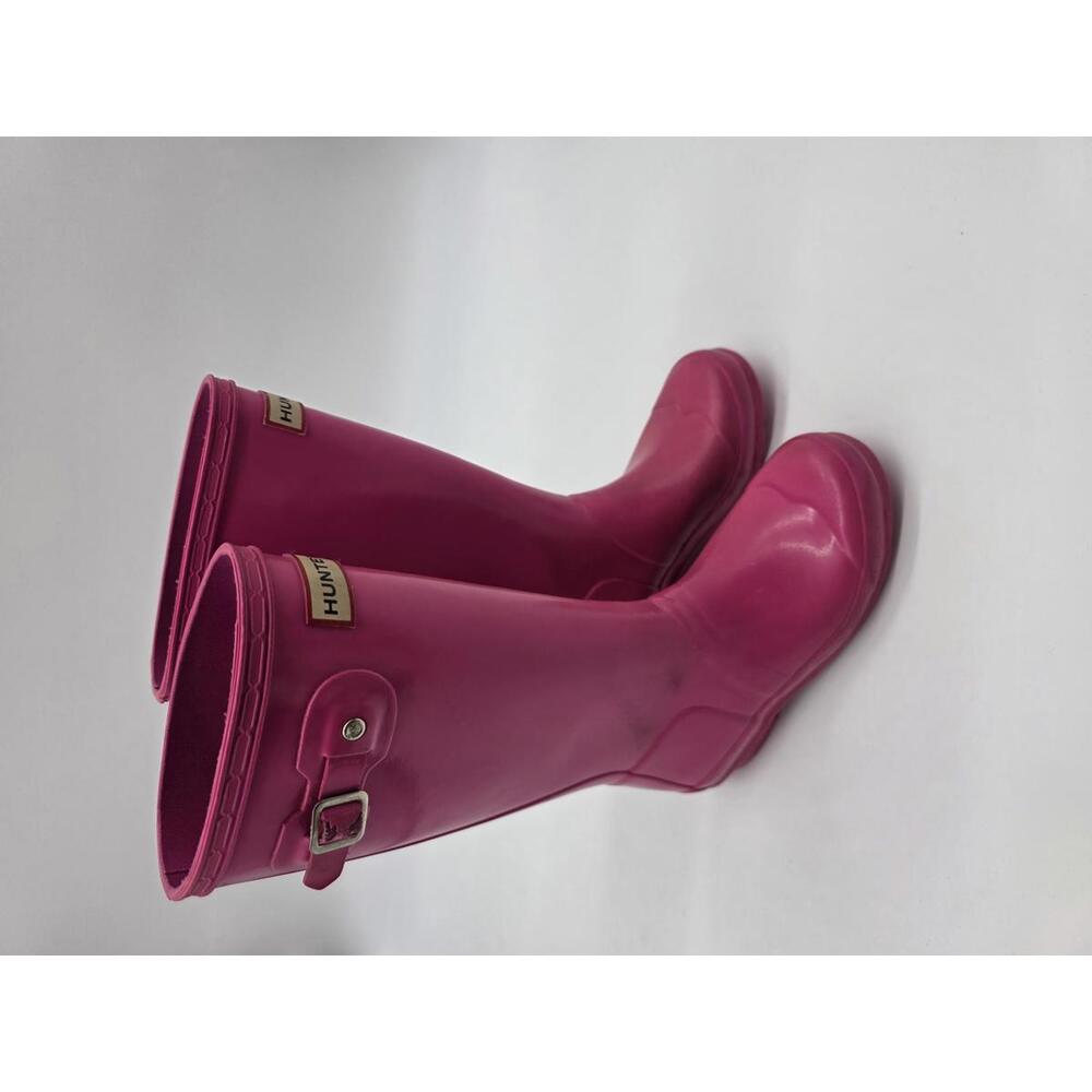Hunter - GUC - Girls Size 2 - Pink Rain Boots